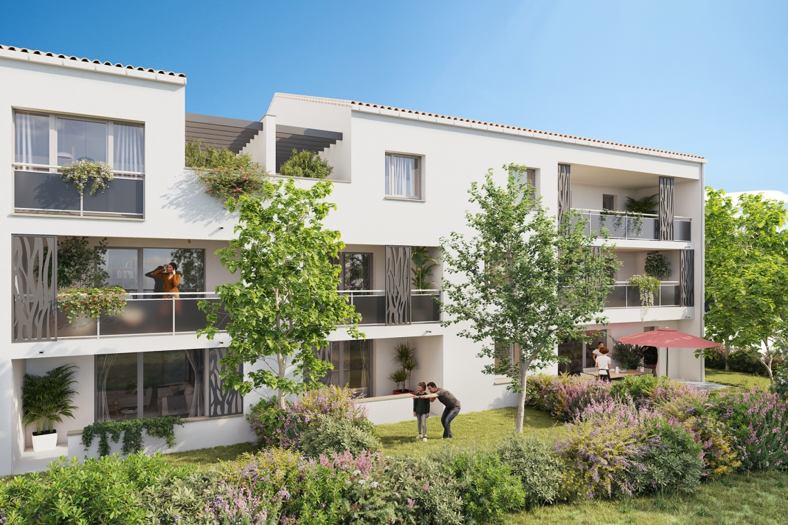 LE CLOS DU PIN - Perspective ext