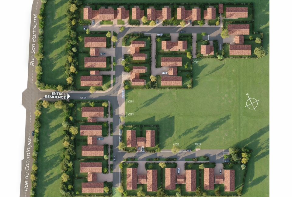 Cœur de Vignes Plan Masse